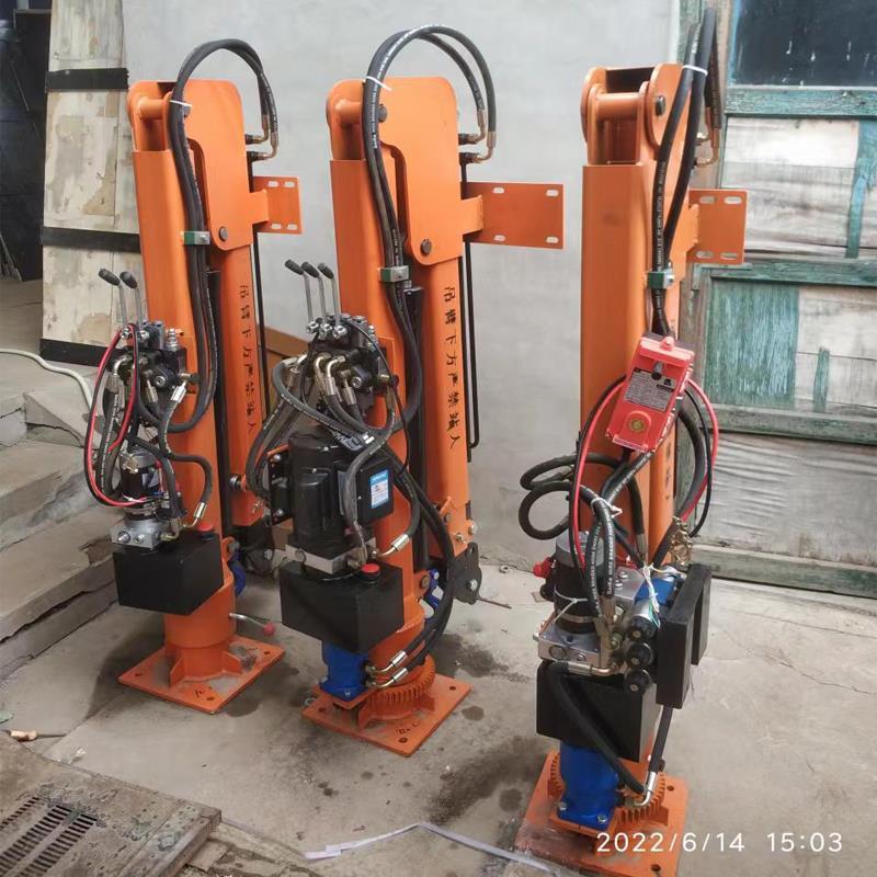 古交市重汽蓝牌随车吊 3.2吨 国六动力强 液压驱动 农用自卸起重机